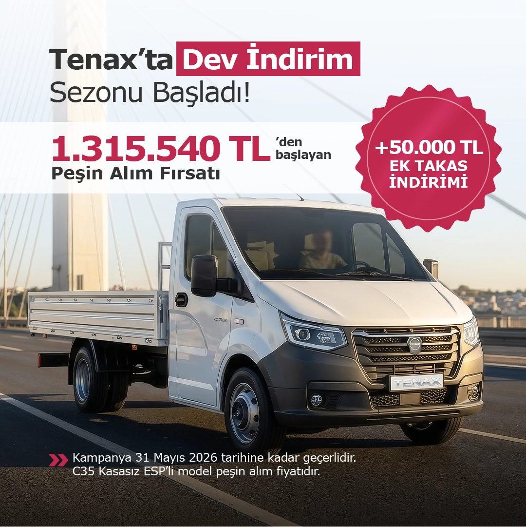 Tenax dev indirim sezonu başladı kampanyası